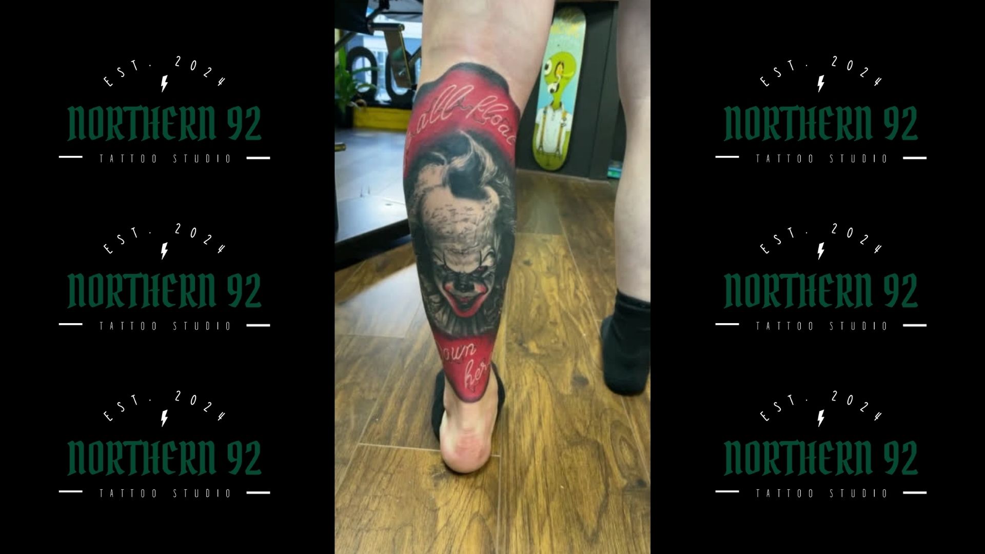 Pennywise the Clown IT Tattoo