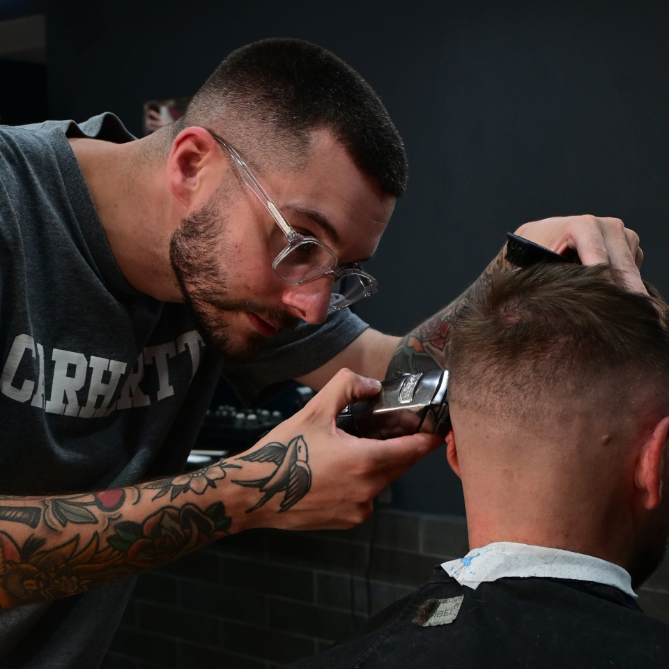 Harry Gray, Traditional Barber Burnley
