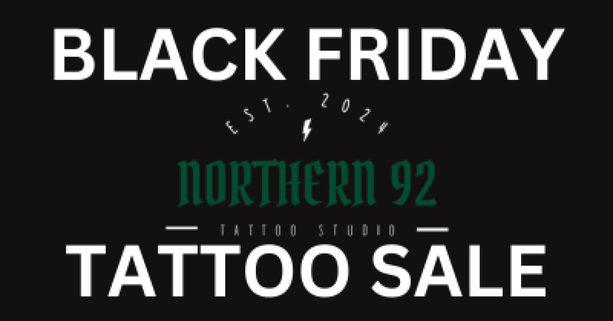 Black Friday Tattoo Sale